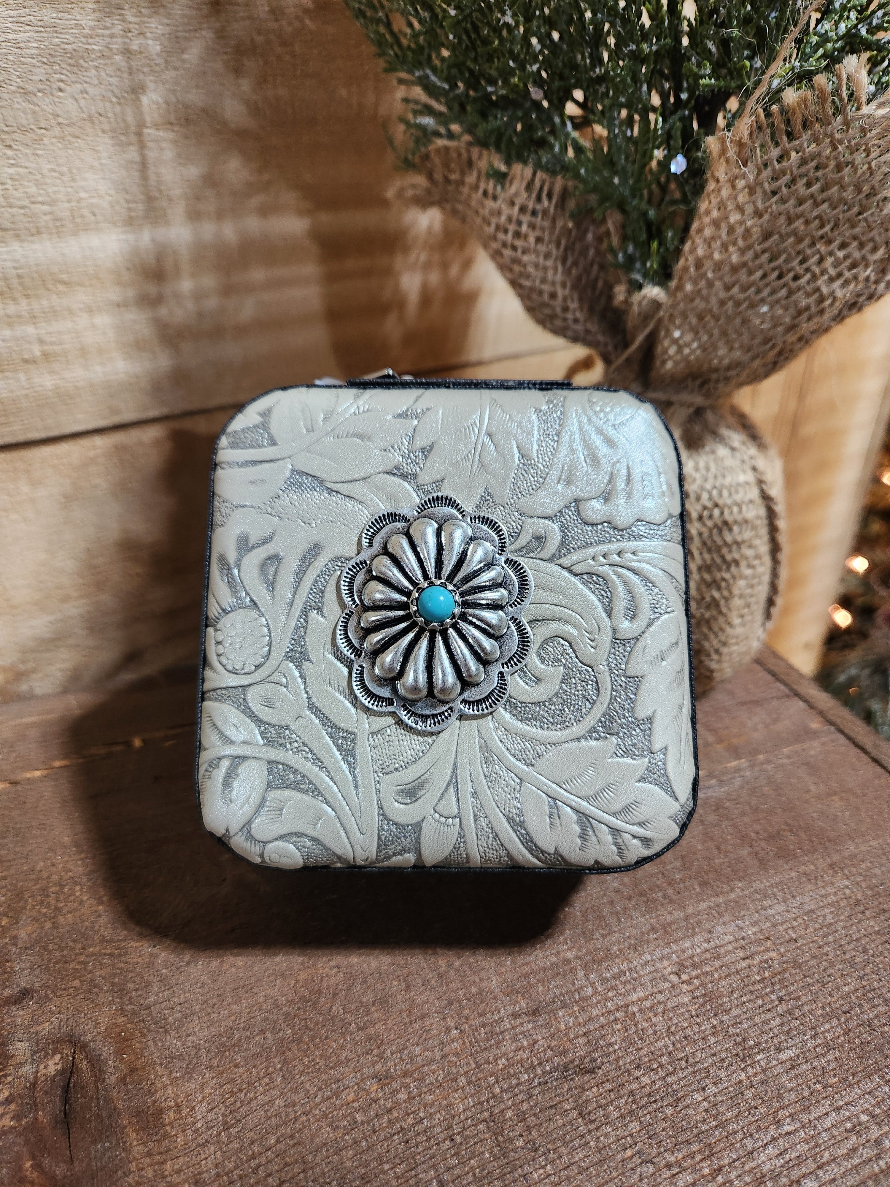 Tooled Jewelry Case