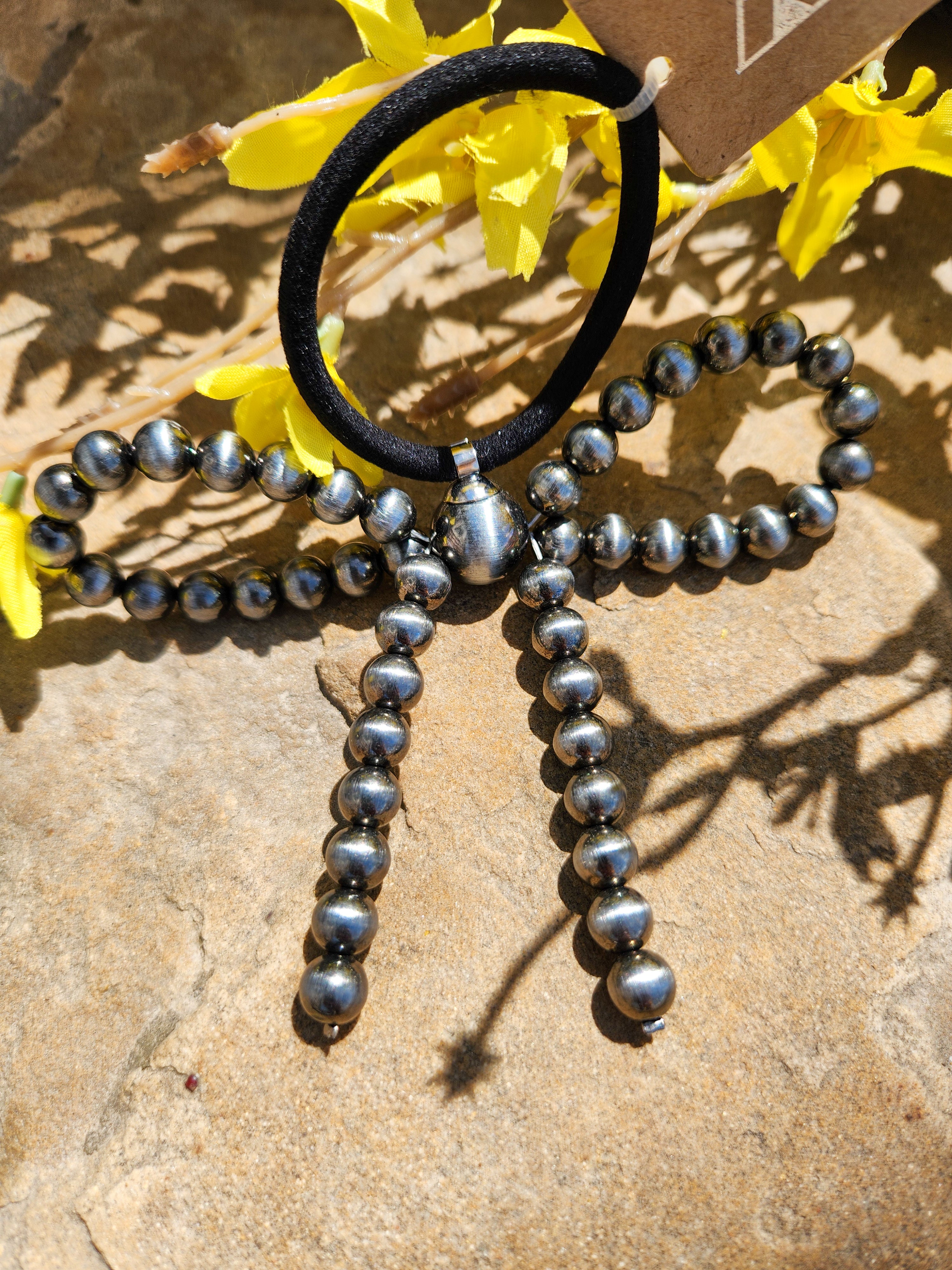 Navajo Style Bow Hair Tie