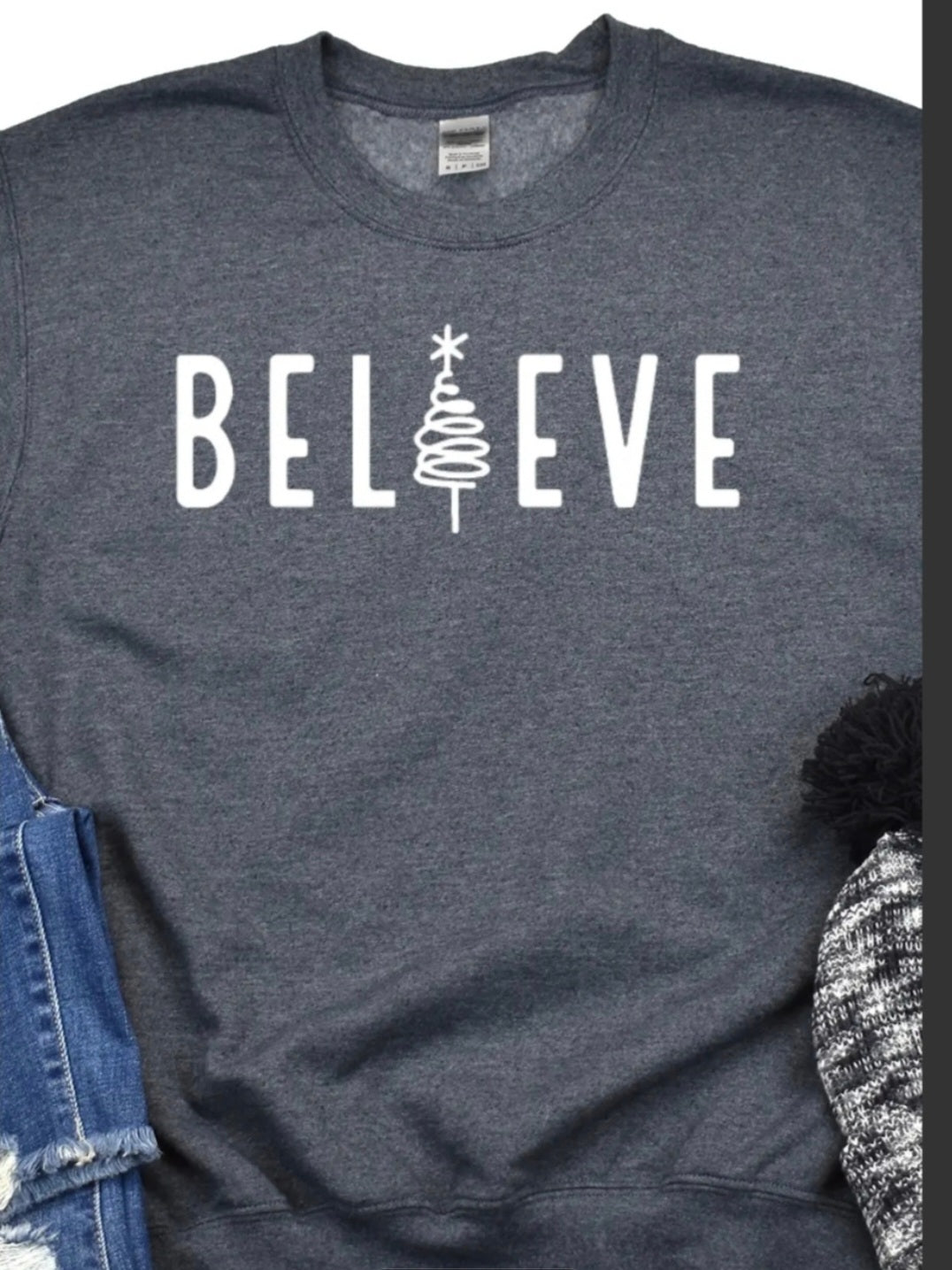 Believe Christmas Sweatshirt