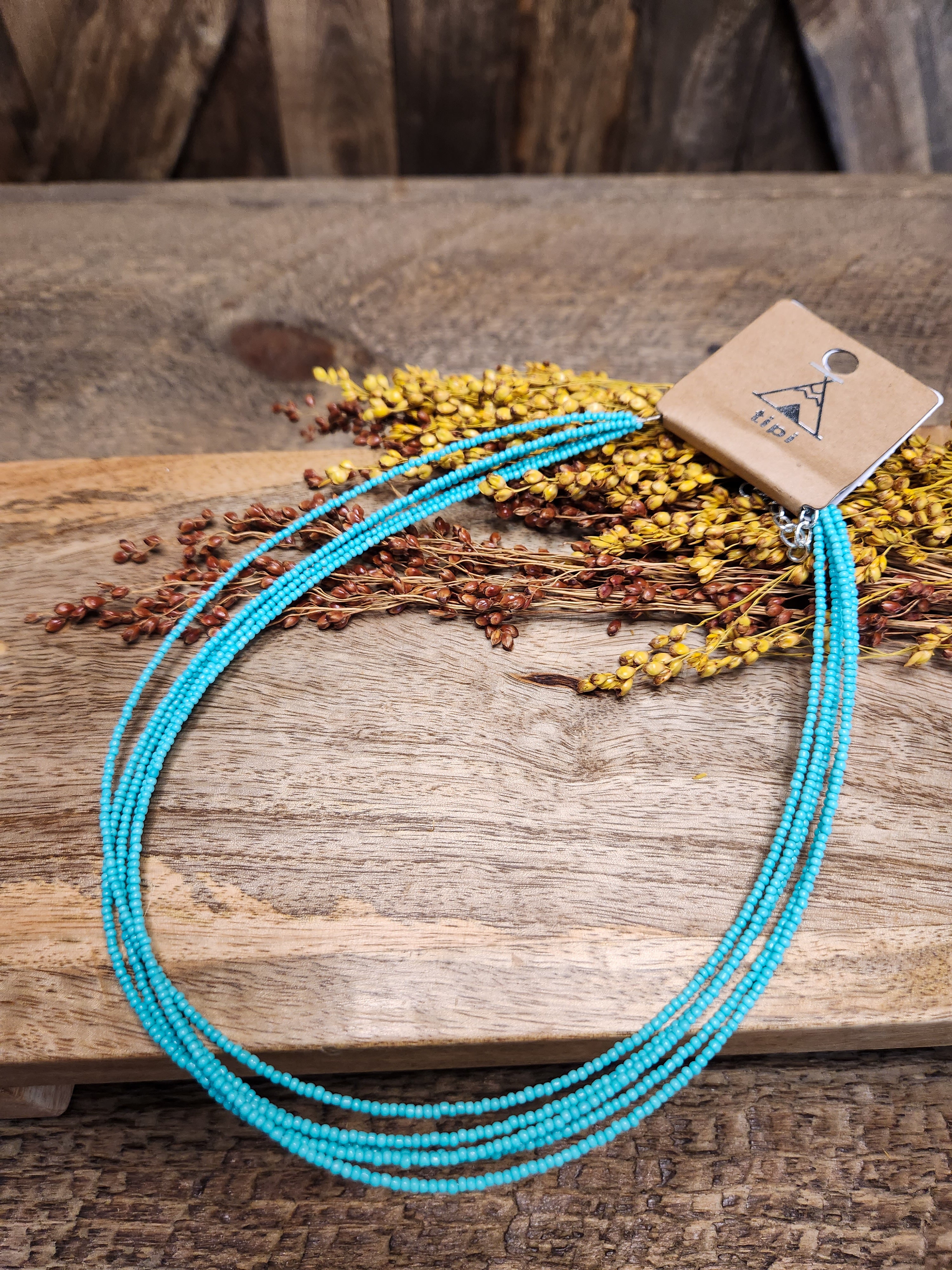 Handmade Turquoise Layered Necklace