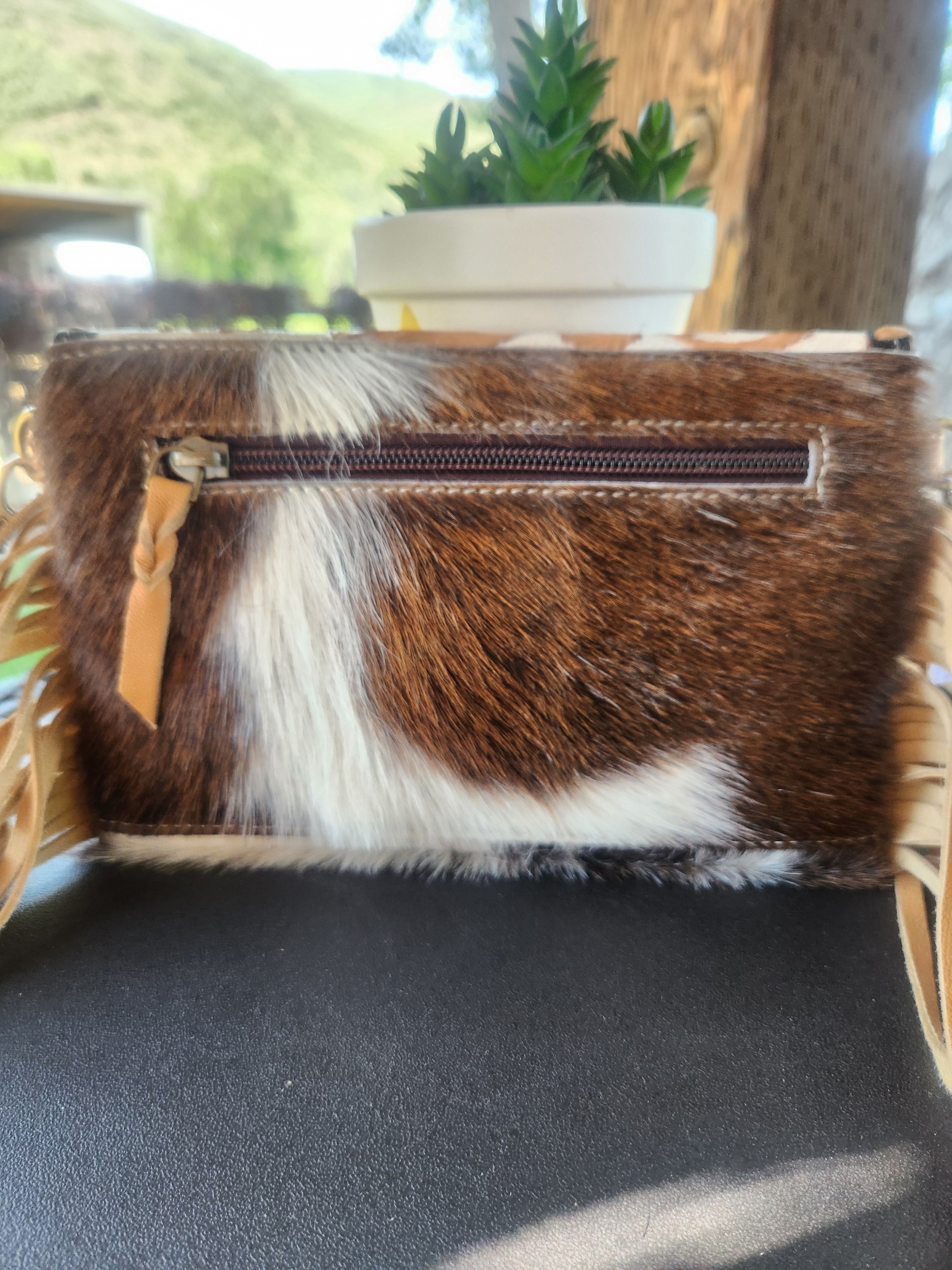 THE CASSIE - TOOLED crossbody Western Tooled Leather Cowhide: Beige