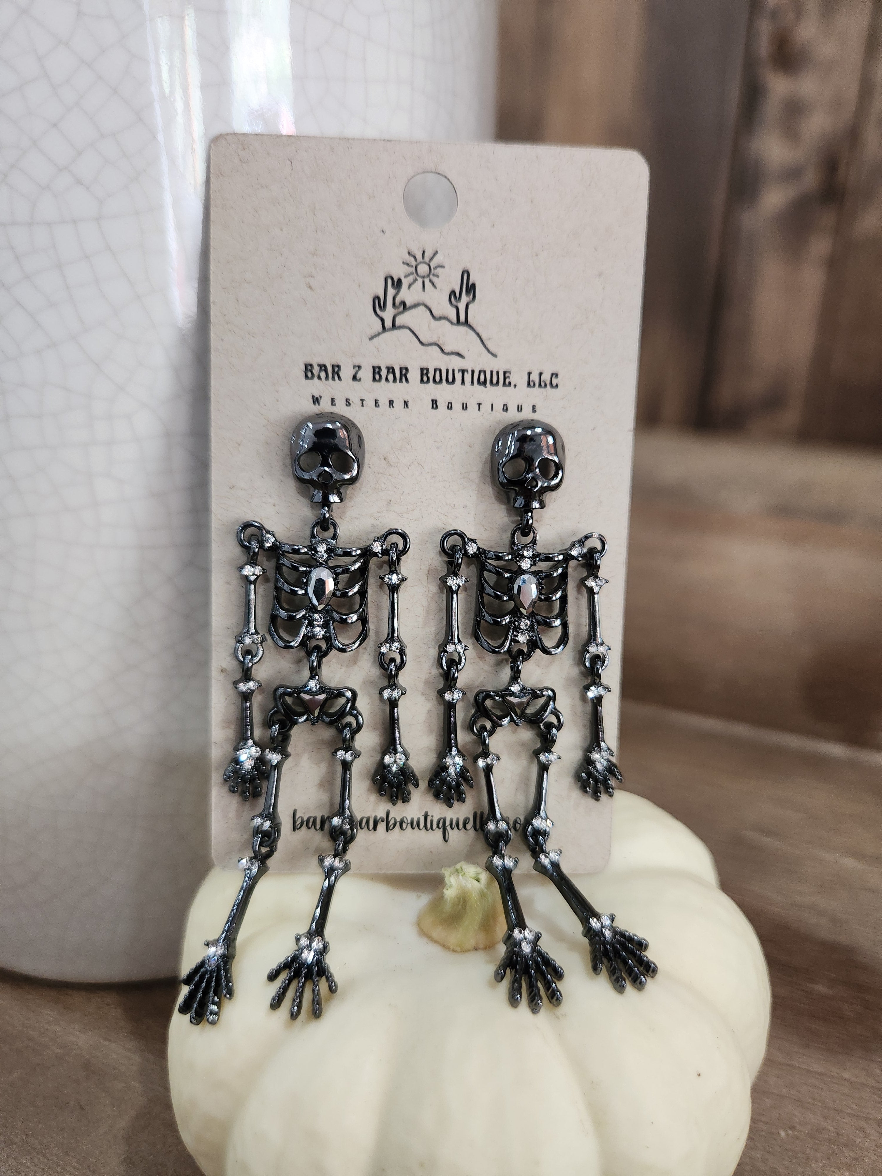 Skeleton Dange Earrings