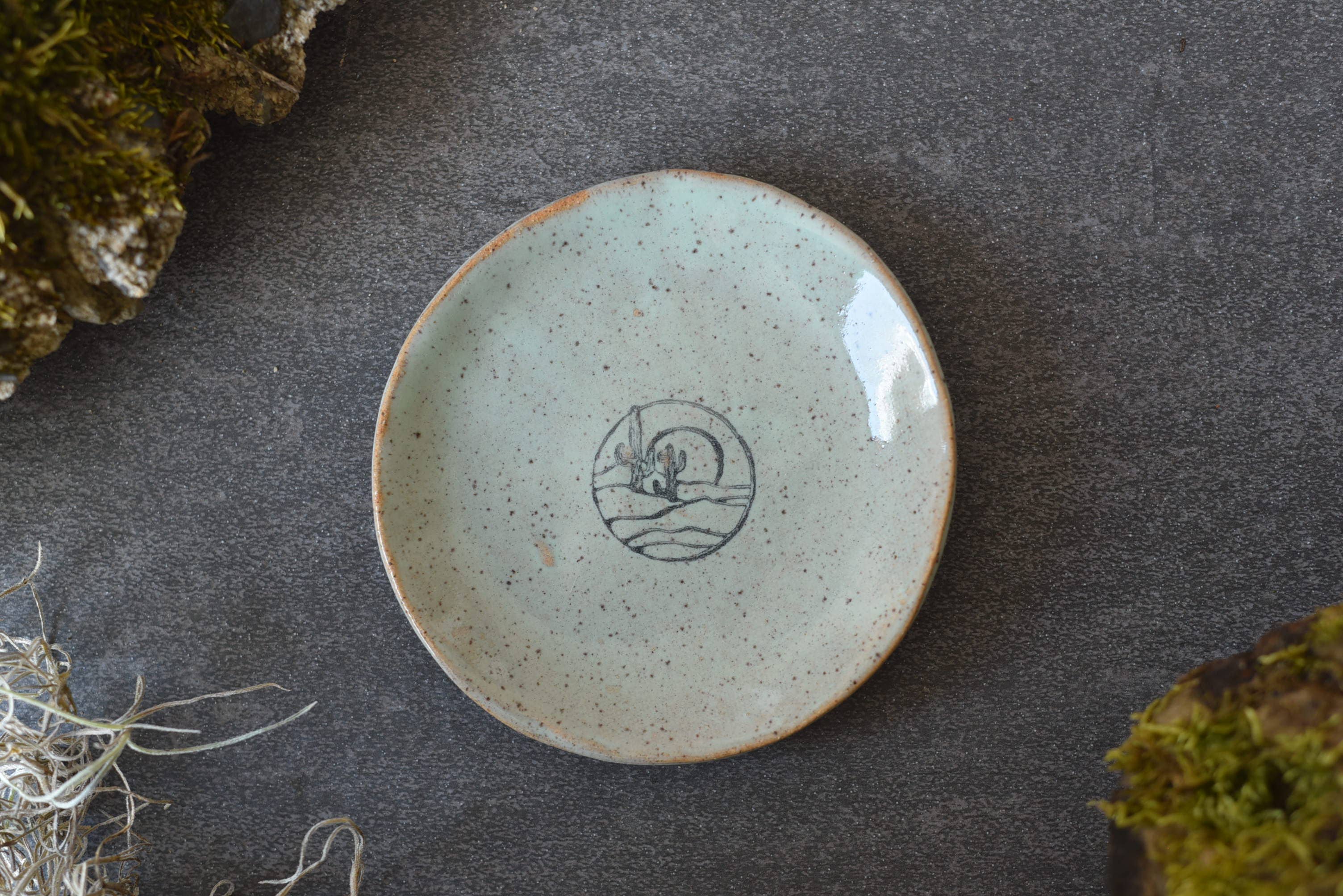 Mini Plate - Desert Sunscape