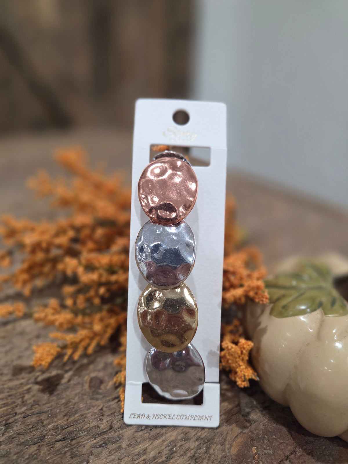Hammered Stretch Bracelet