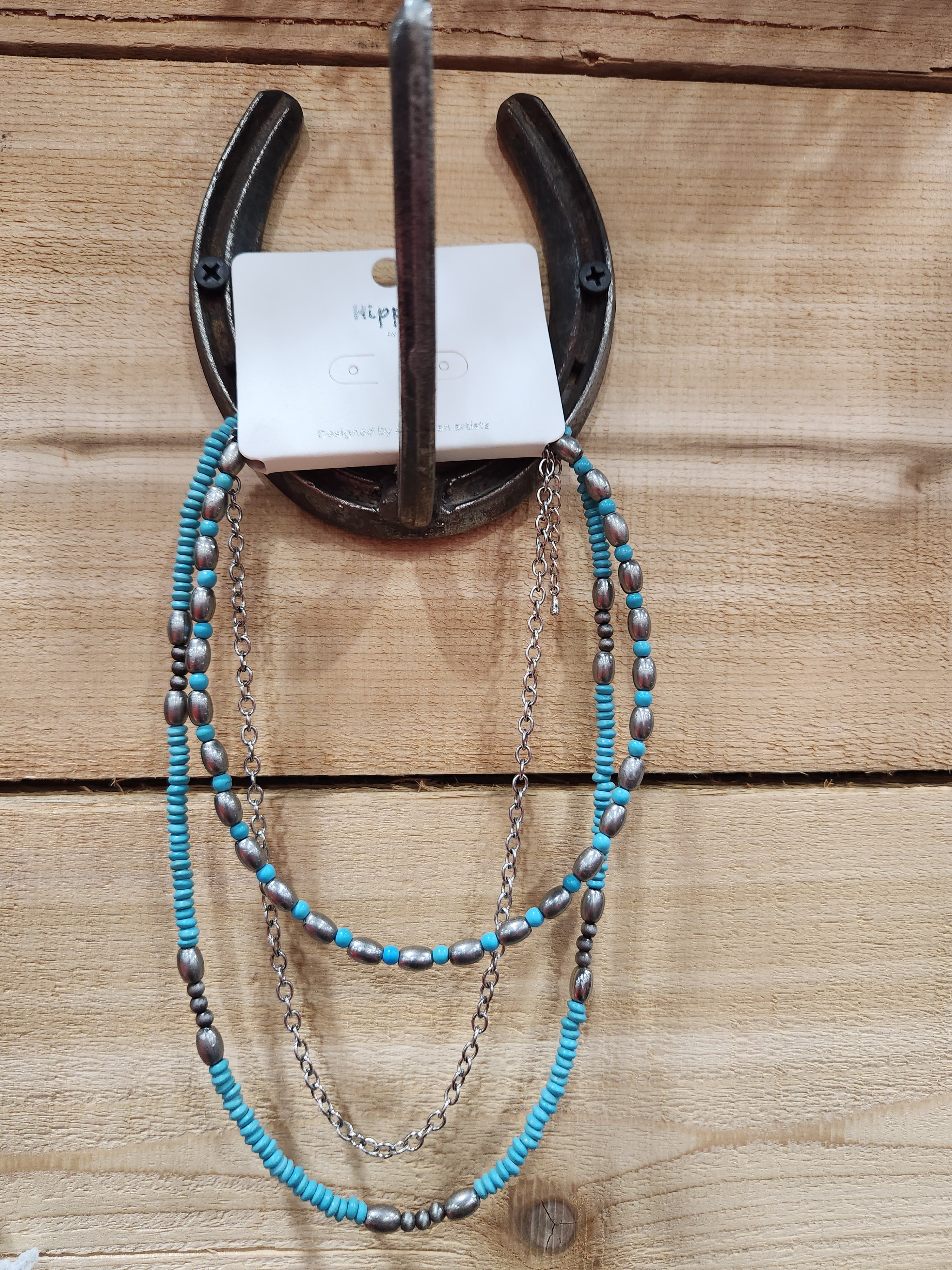 Turquoise Layered Navajo Necklace