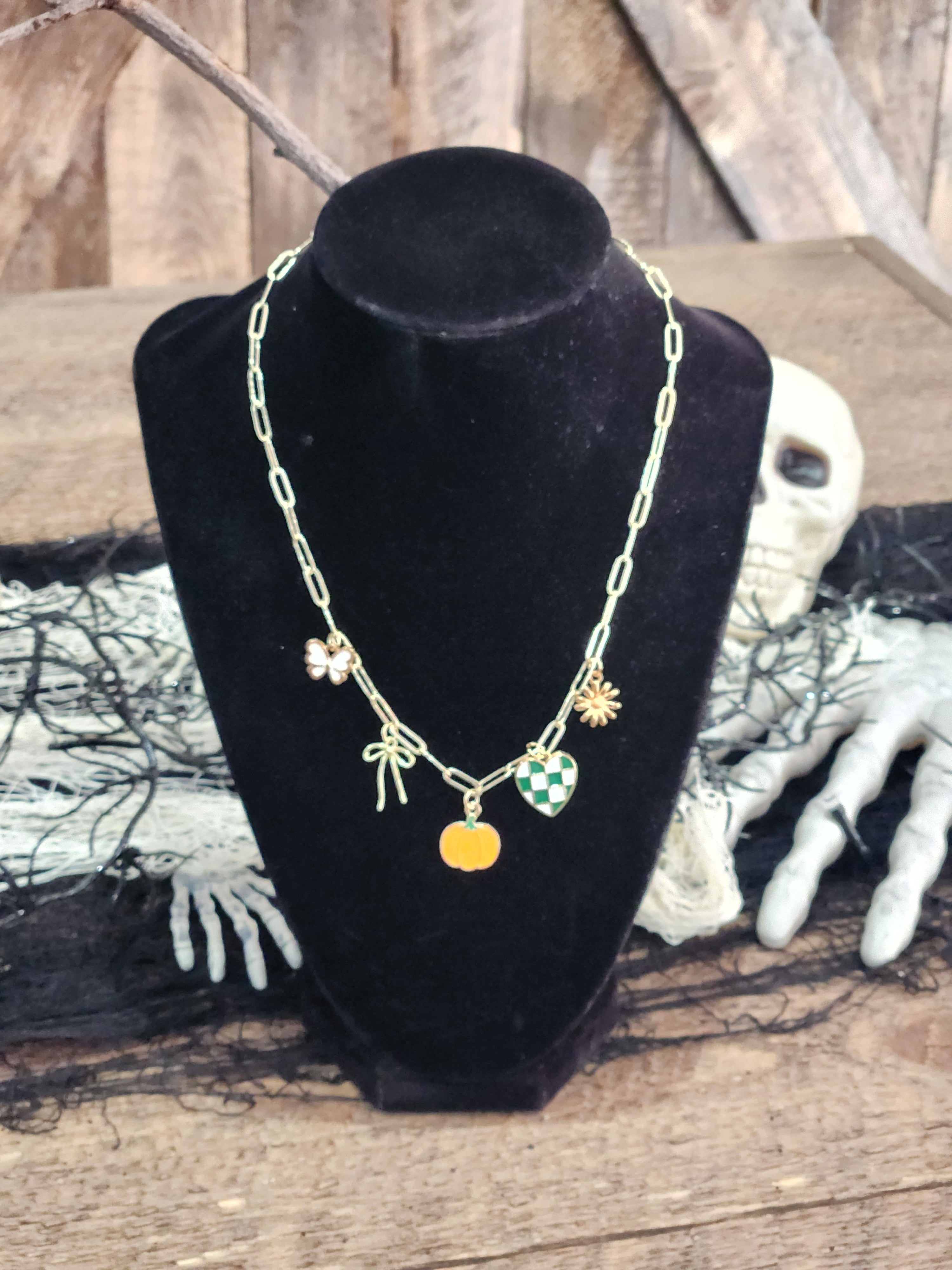 Fall Charm Necklace