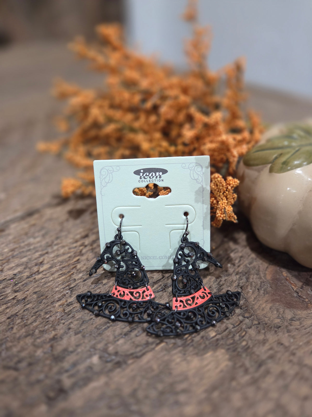 Witches Hat Earrings